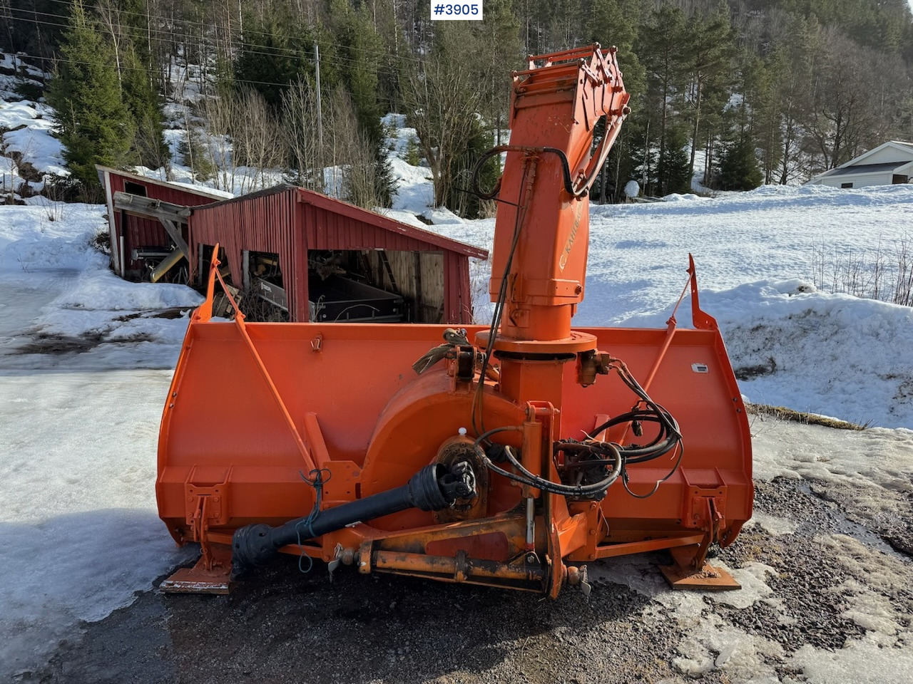 2011 Kahlbacher KFS 850/2700 snow thrower - Removedor de neve: foto 5 2011 Kahlbacher KFS 850/2700 snow thrower - Removedor de neve: foto 5
