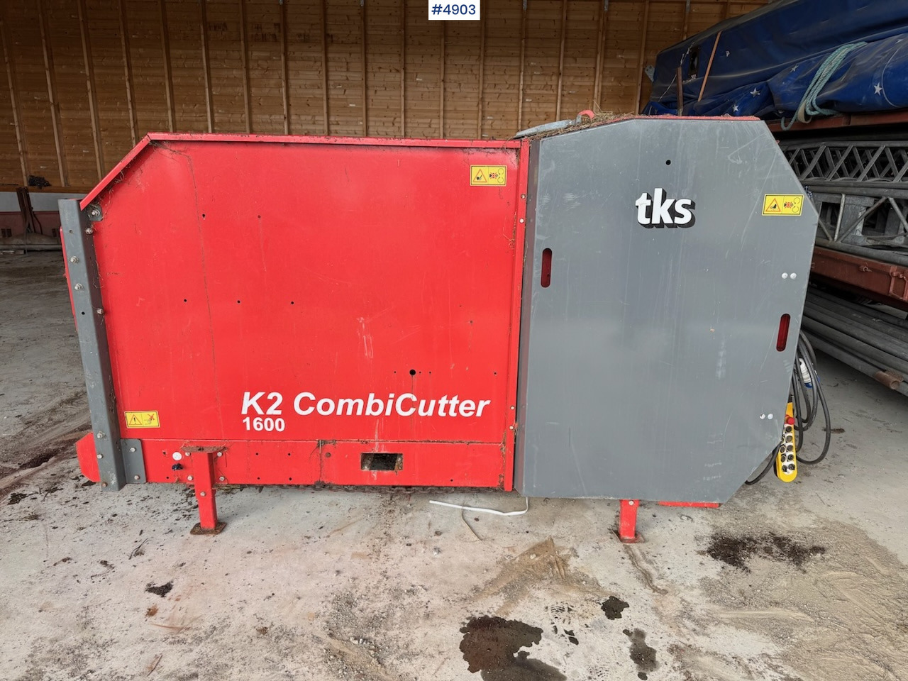 2011 TKS Combi Cutter 1600 - Máquina para produção de feno: foto 2 2011 TKS Combi Cutter 1600 - Máquina para produção de feno: foto 2