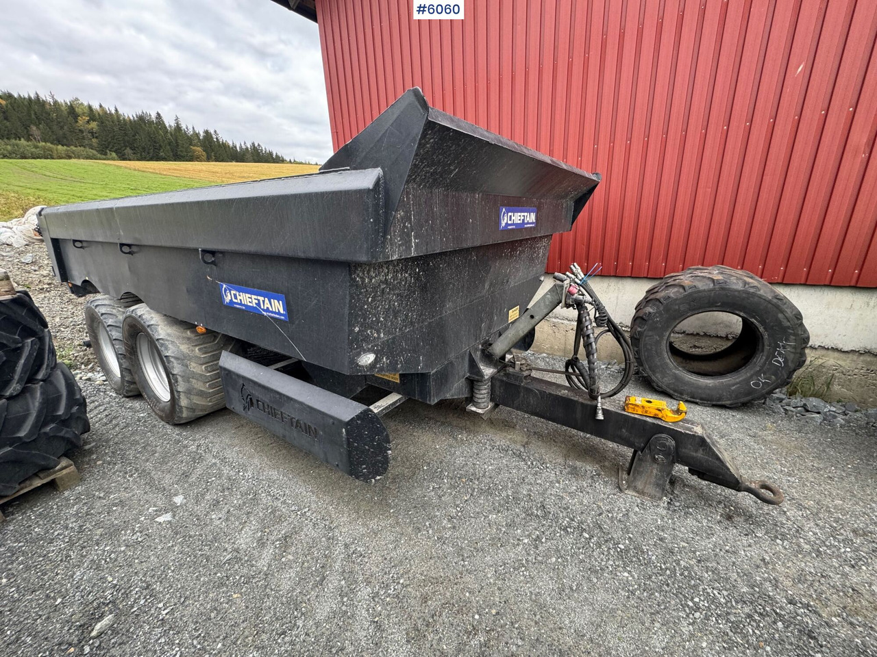 2012 Chieftain Dumper trailer - Reboque agrícola: foto 1 2012 Chieftain Dumper trailer - Reboque agrícola: foto 1