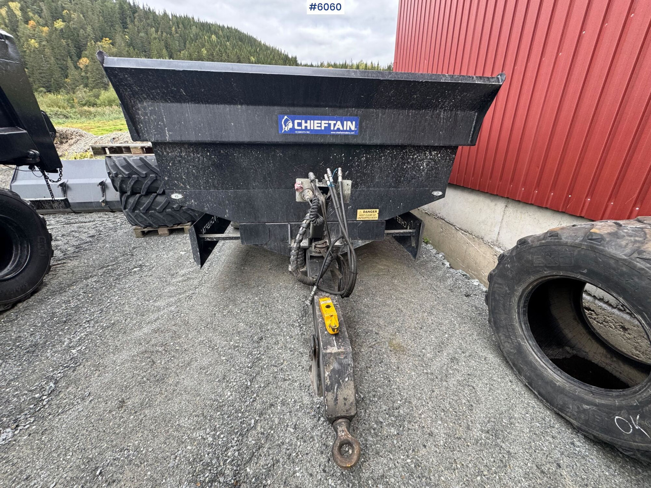 2012 Chieftain Dumper trailer - Reboque agrícola: foto 4 2012 Chieftain Dumper trailer - Reboque agrícola: foto 4