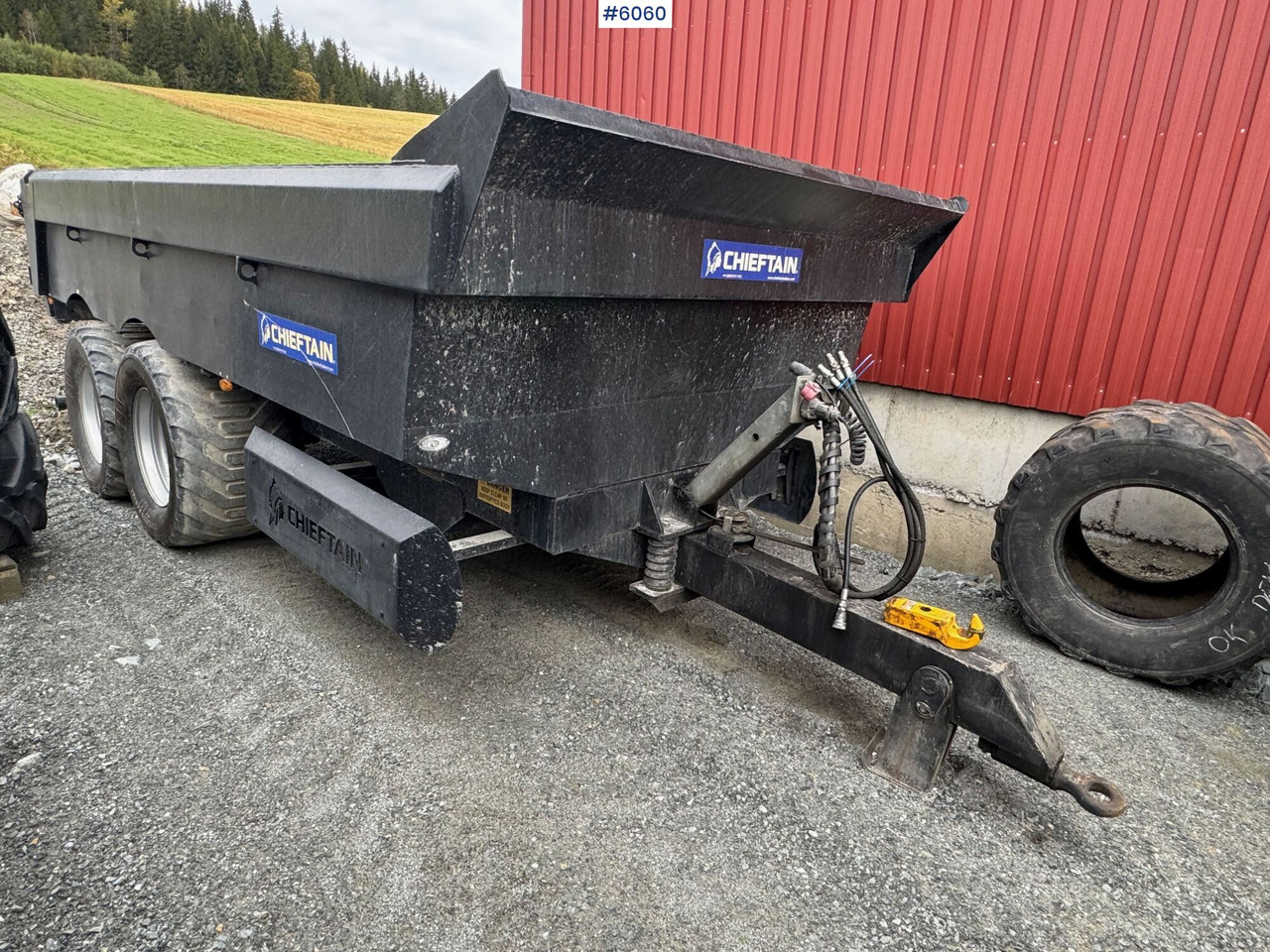 2012 Chieftain Dumper trailer - Reboque agrícola: foto 2 2012 Chieftain Dumper trailer - Reboque agrícola: foto 2