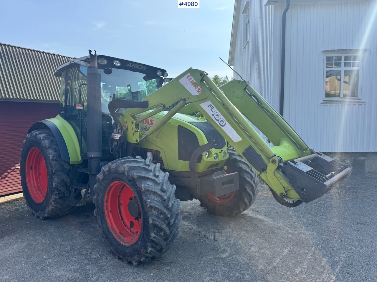 2012 Claas Arion 430 with Front Loader – 5000 Hours! - Trator: foto 3 2012 Claas Arion 430 with Front Loader – 5000 Hours! - Trator: foto 3