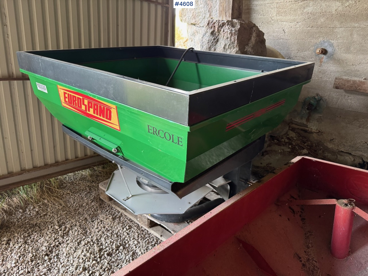 2012 EuroSpand Ercole Fertilizer Spreader - Distribuidor de fertilizantes: foto 1 2012 EuroSpand Ercole Fertilizer Spreader - Distribuidor de fertilizantes: foto 1