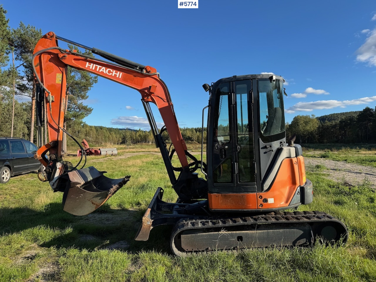 2012 Hitachi ZX 52 U-3 CLR - Escavadeira: foto 1 2012 Hitachi ZX 52 U-3 CLR - Escavadeira: foto 1