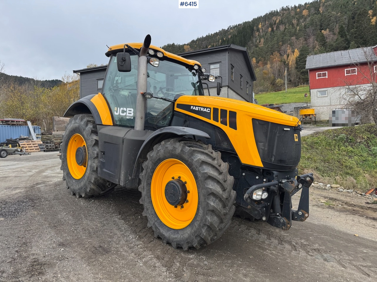 2012 JCB 8310 Fastrac w/ front hydraulics. - Trator: foto 5 2012 JCB 8310 Fastrac w/ front hydraulics. - Trator: foto 5