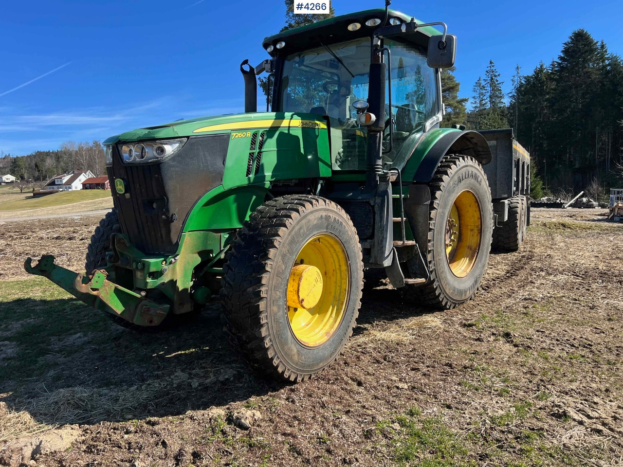 2012 John Deere 7260R Tractor w/ PTO - Trator: foto 3 2012 John Deere 7260R Tractor w/ PTO - Trator: foto 3