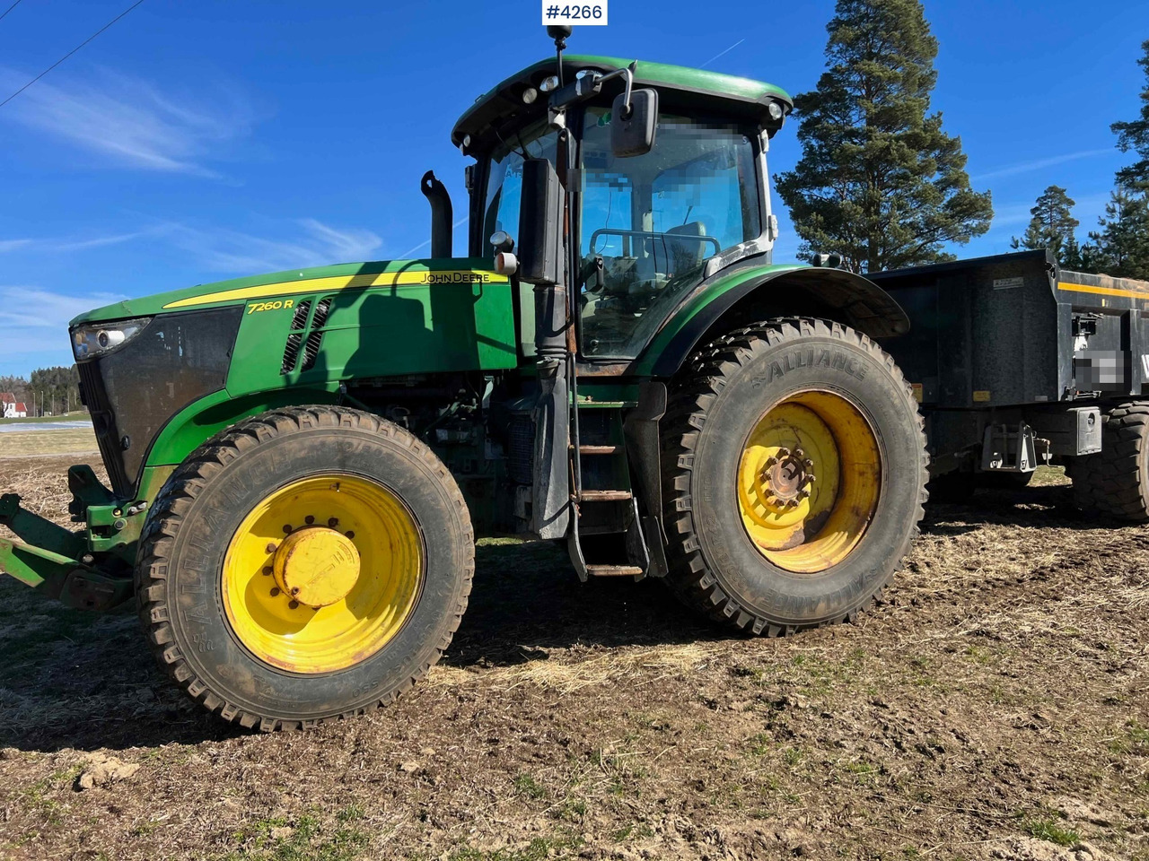 2012 John Deere 7260R Tractor w/ PTO - Trator: foto 5 2012 John Deere 7260R Tractor w/ PTO - Trator: foto 5