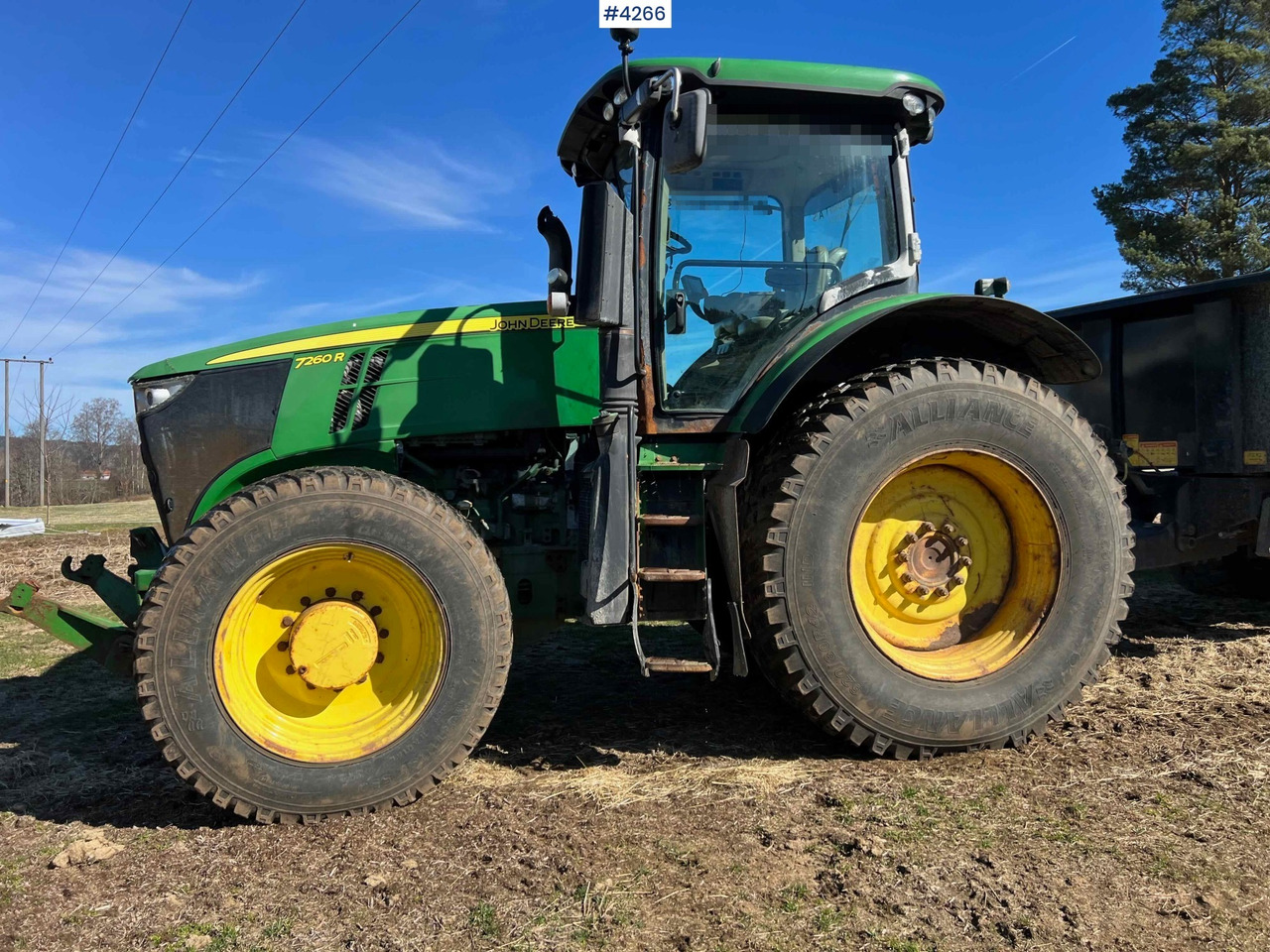 2012 John Deere 7260R Tractor w/ PTO - Trator: foto 2 2012 John Deere 7260R Tractor w/ PTO - Trator: foto 2