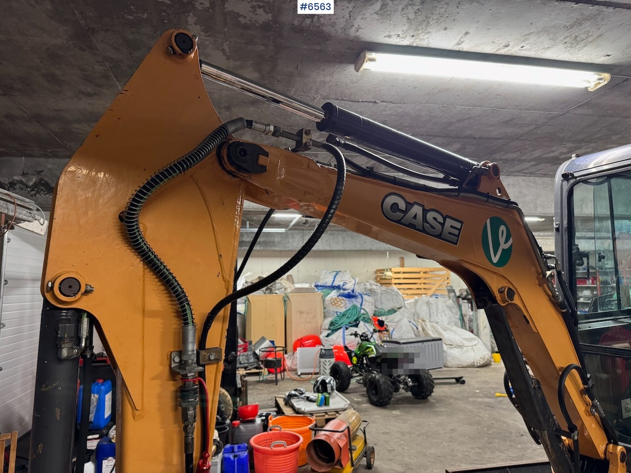 2014 Case CX 30B S2 ZTS w/ 3 buckets, grapple and trailer. - Escavadeira: foto 4 2014 Case CX 30B S2 ZTS w/ 3 buckets, grapple and trailer. - Escavadeira: foto 4