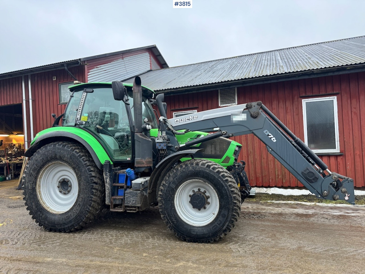2015 Deutz-fahr 6190 Agrotron w/ Front loader, Front PTO and 2 sets of tires. - Trator: foto 1 2015 Deutz-fahr 6190 Agrotron w/ Front loader, Front PTO and 2 sets of tires. - Trator: foto 1