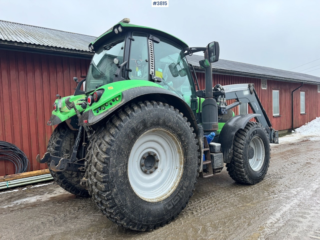 2015 Deutz-fahr 6190 Agrotron w/ Front loader, Front PTO and 2 sets of tires. - Trator: foto 3 2015 Deutz-fahr 6190 Agrotron w/ Front loader, Front PTO and 2 sets of tires. - Trator: foto 3