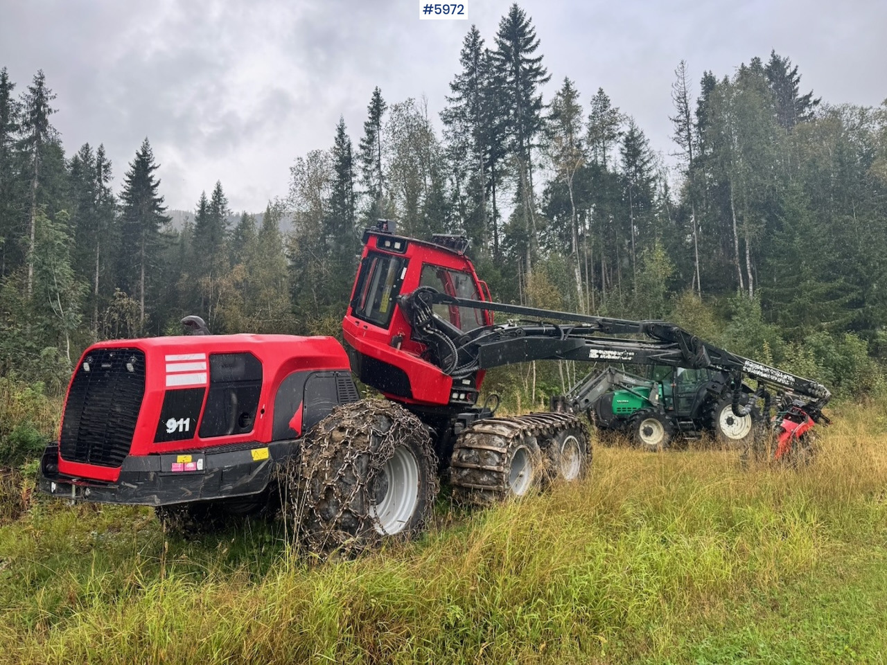 2015 Komatsu 911-6 Harvester with newer head. - Harvester: foto 4 2015 Komatsu 911-6 Harvester with newer head. - Harvester: foto 4