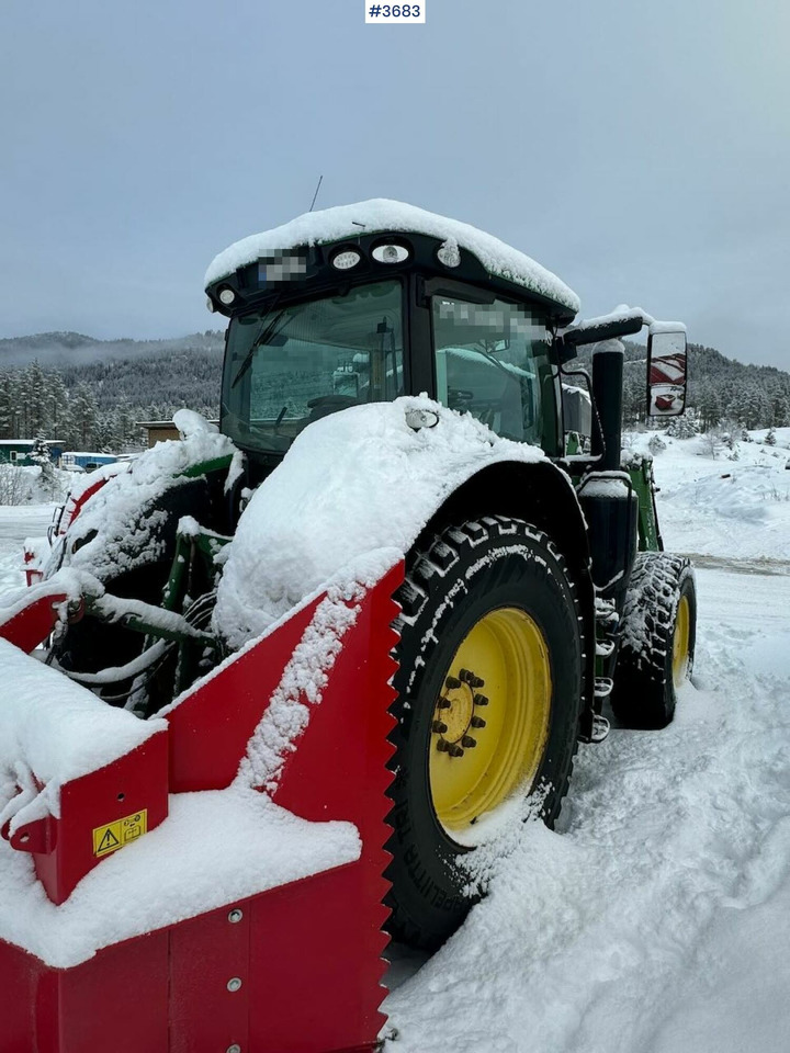 Trator 2016 John Deere 6175R 4x4 w/ front loader: foto 7