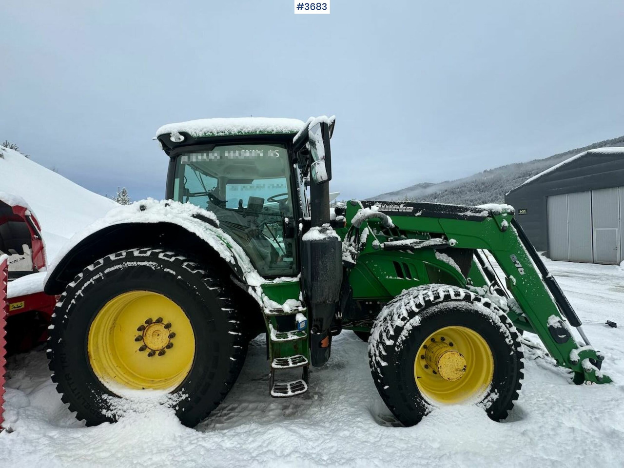 2016 John Deere 6175R 4x4 w/ front loader - Trator: foto 2 2016 John Deere 6175R 4x4 w/ front loader - Trator: foto 2