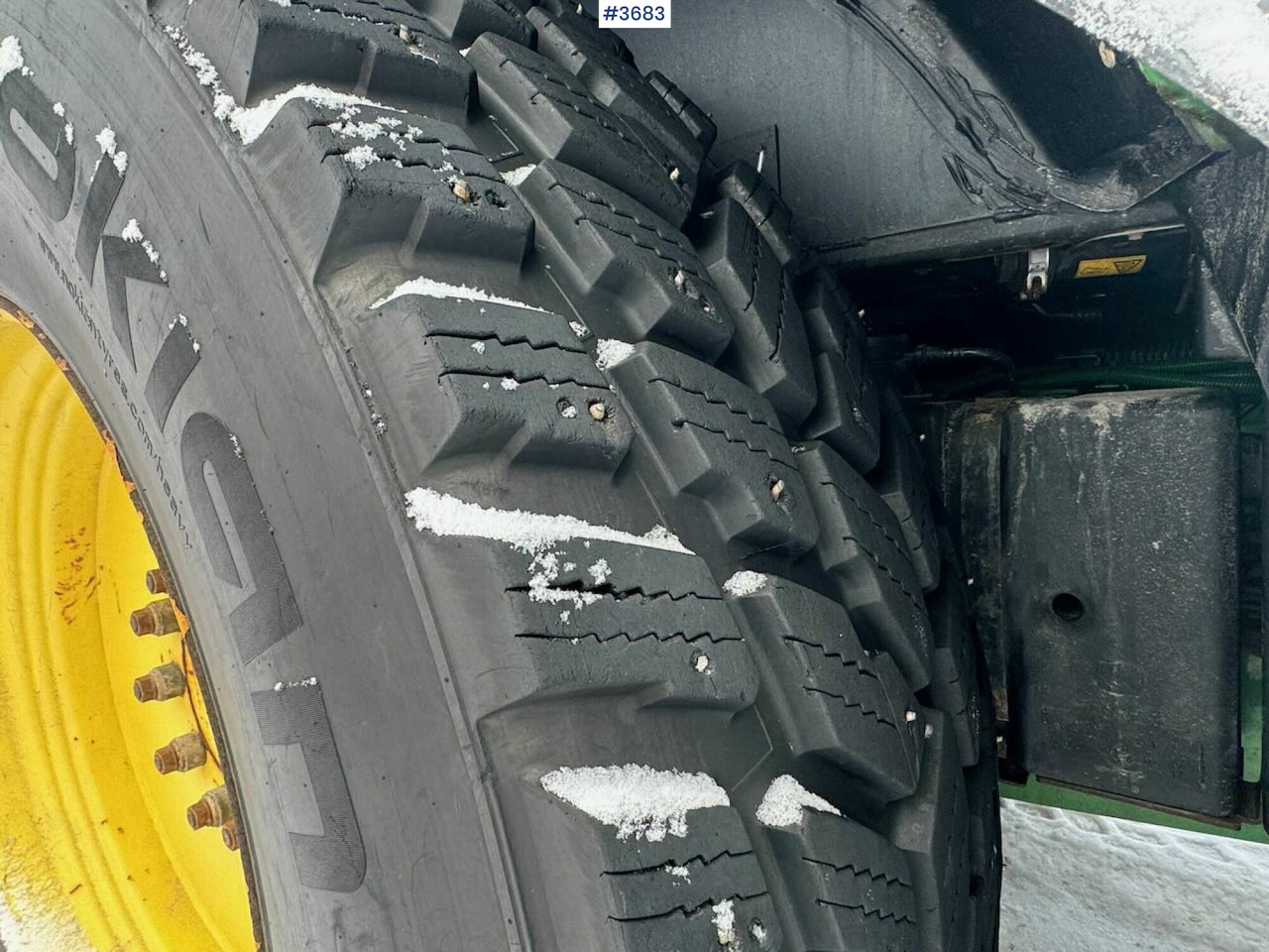 Trator 2016 John Deere 6175R 4x4 w/ front loader: foto 15