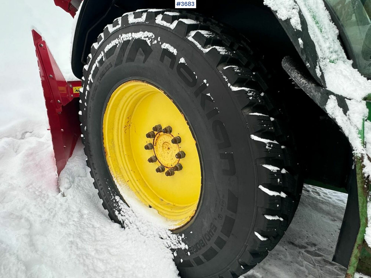 Trator 2016 John Deere 6175R 4x4 w/ front loader: foto 16