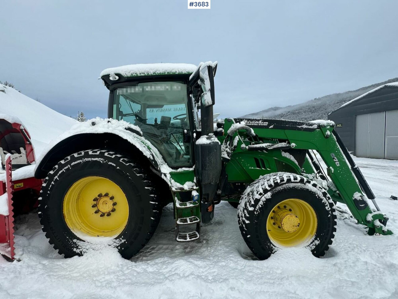 2016 John Deere 6175R 4x4 w/ front loader - Trator: foto 1 2016 John Deere 6175R 4x4 w/ front loader - Trator: foto 1