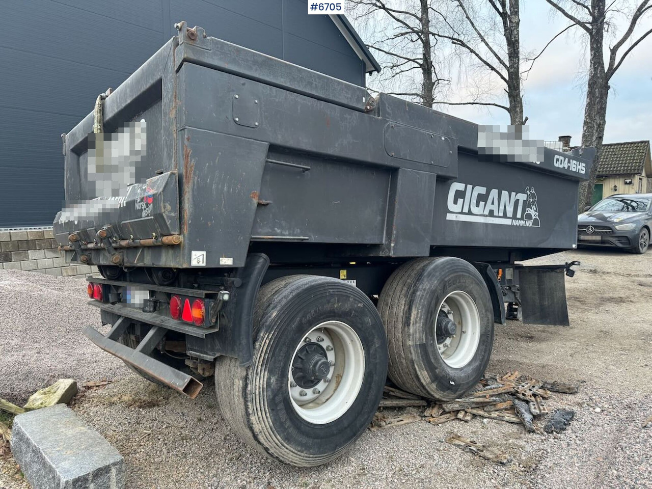 2017 Gigant GD4-16HS Dump Trailer - Reboque basculante agrícola: foto 4 2017 Gigant GD4-16HS Dump Trailer - Reboque basculante agrícola: foto 4