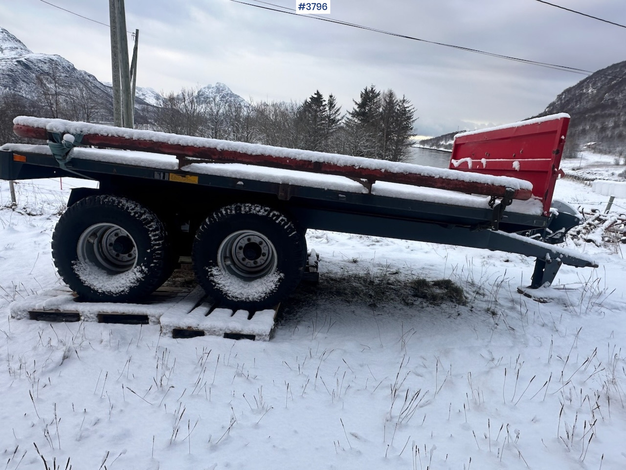 2017 Junkkari J10 tractor trailer w/ frames and boogie - Reboque agrícola: foto 2 2017 Junkkari J10 tractor trailer w/ frames and boogie - Reboque agrícola: foto 2