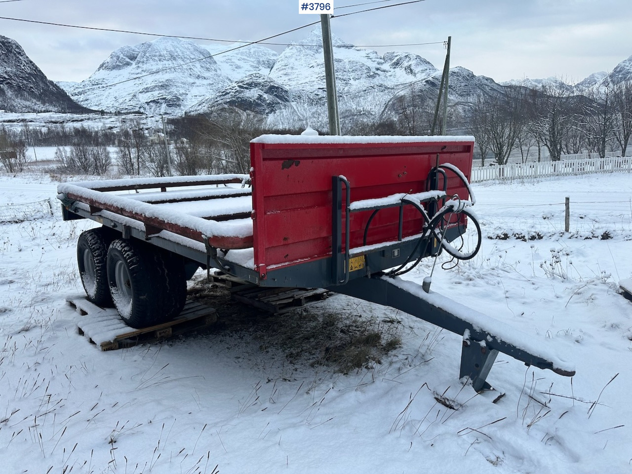 2017 Junkkari J10 tractor trailer w/ frames and boogie - Reboque agrícola: foto 1 2017 Junkkari J10 tractor trailer w/ frames and boogie - Reboque agrícola: foto 1