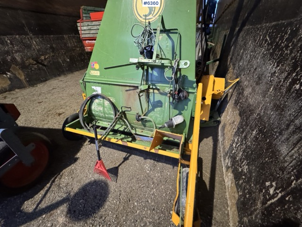 2017 Serigstad FS134 with support trailer - Máquina para produção de feno: foto 3 2017 Serigstad FS134 with support trailer - Máquina para produção de feno: foto 3