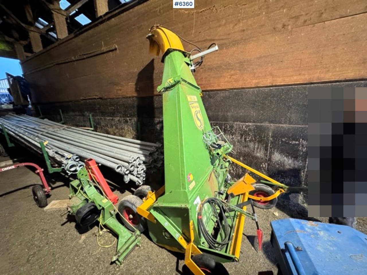 2017 Serigstad FS134 with support trailer - Máquina para produção de feno: foto 2 2017 Serigstad FS134 with support trailer - Máquina para produção de feno: foto 2