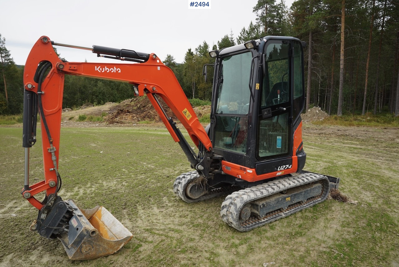 2018 Kubota U27-4 w/shear - Mini escavadeira: foto 2 2018 Kubota U27-4 w/shear - Mini escavadeira: foto 2
