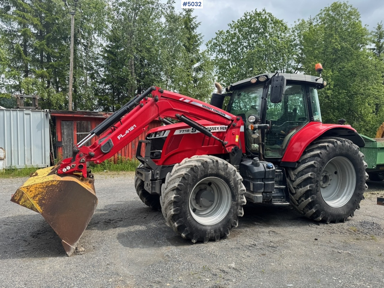 2018 Massey Ferguson 7788 4x4 w/ Front loader and bucket. - Trator: foto 2 2018 Massey Ferguson 7788 4x4 w/ Front loader and bucket. - Trator: foto 2