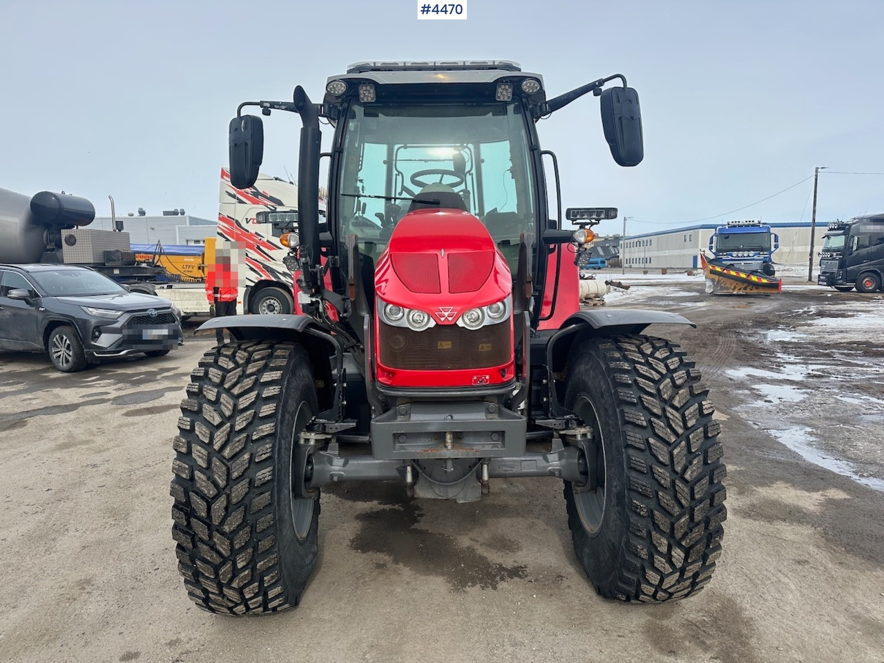 2018 Massey Ferguson MF5713 S w/ 2020 Dalen snow blower - Trator: foto 3 2018 Massey Ferguson MF5713 S w/ 2020 Dalen snow blower - Trator: foto 3