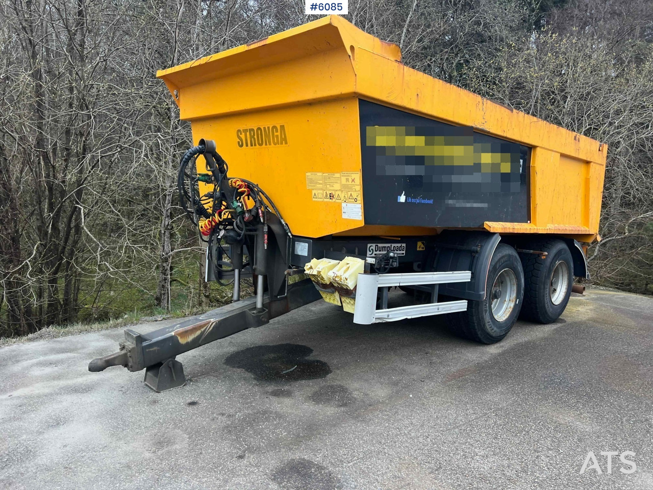 2019 2 axle Stronga DL1200 Dumper trailer - Reboque basculante agrícola: foto 2 2019 2 axle Stronga DL1200 Dumper trailer - Reboque basculante agrícola: foto 2