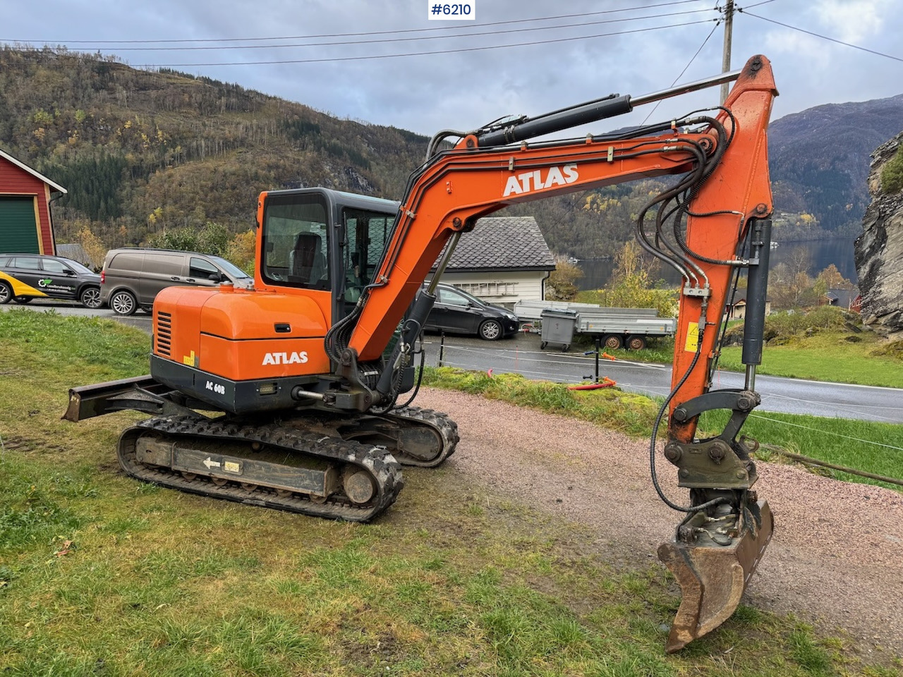 2019 Atlas AC 60B with 3 buckets, grapple, and spike. Low hours!! - Escavadeira: foto 3 2019 Atlas AC 60B with 3 buckets, grapple, and spike. Low hours!! - Escavadeira: foto 3