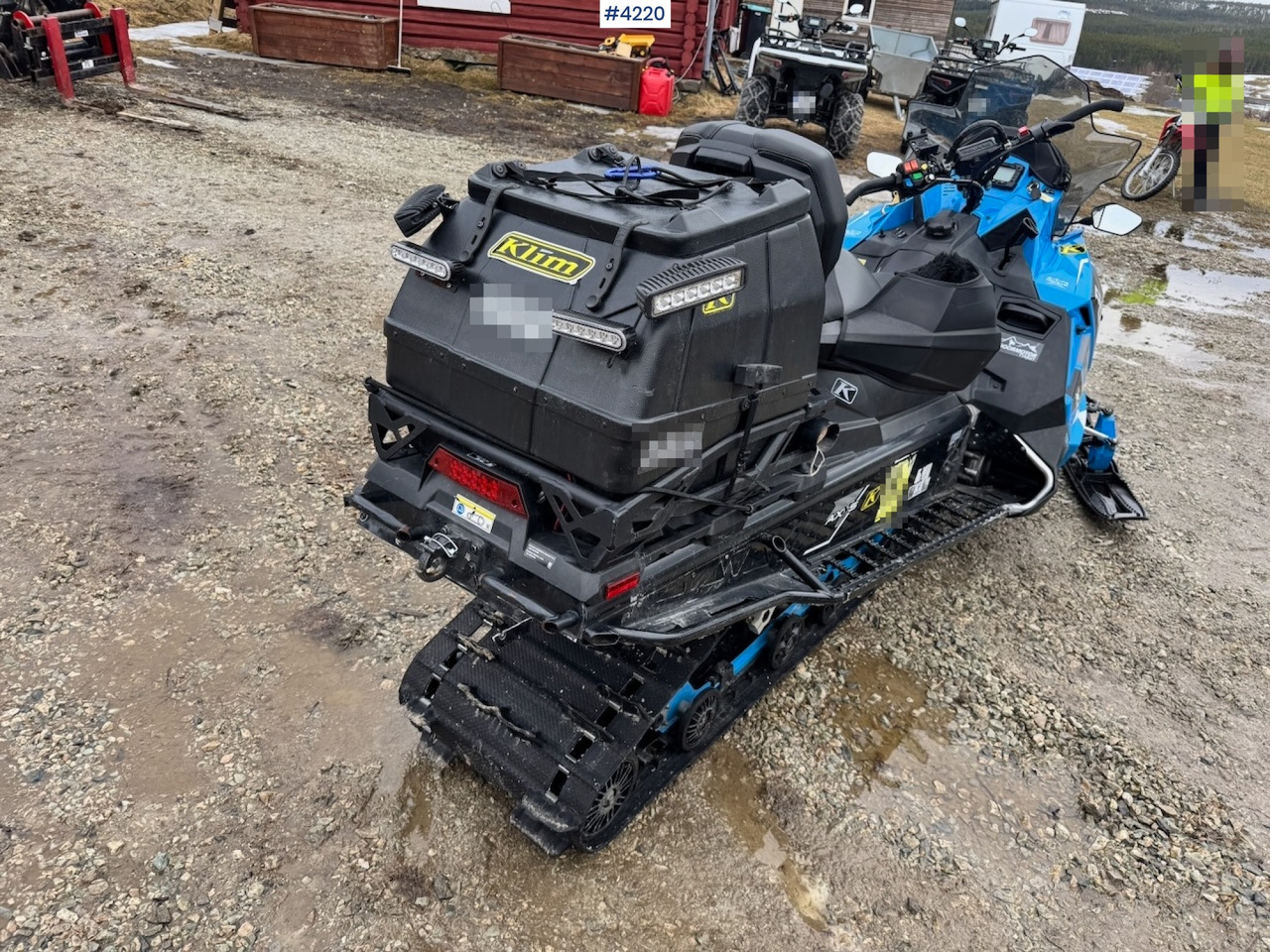 Quadriciclo 2019 Polaris 800 Titan XC800 Snowmobile. New Engine!: foto 7