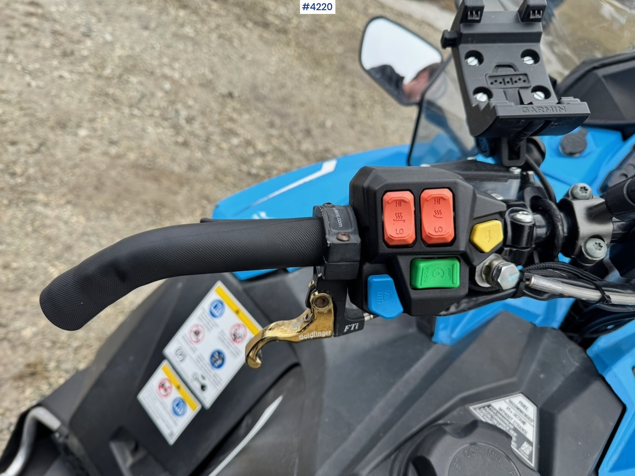 Quadriciclo 2019 Polaris 800 Titan XC800 Snowmobile. New Engine!: foto 14