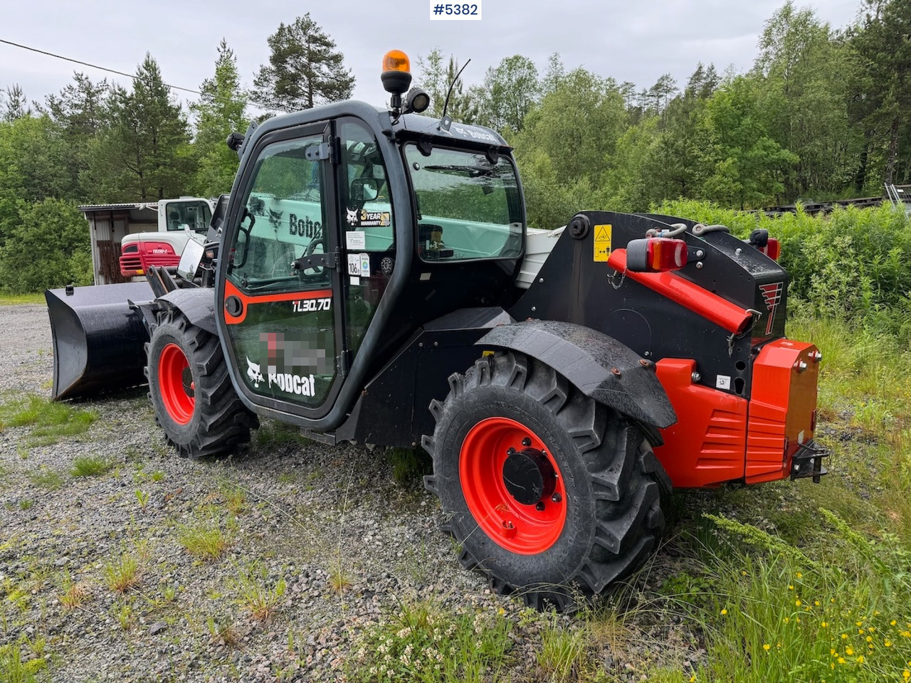 2021 Bobcat TL30.70DB m/ bucket, pallet fork and 4 chains. - Empilhador: foto 4 2021 Bobcat TL30.70DB m/ bucket, pallet fork and 4 chains. - Empilhador: foto 4