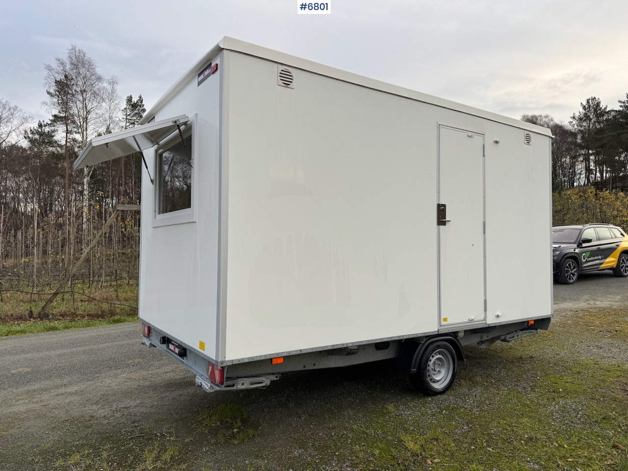 2022 Scanvogn 420- 3 door 6P Office van w/ toilet and storage room. - Casa contentor, Reboque: foto 3 2022 Scanvogn 420- 3 door 6P Office van w/ toilet and storage room. - Casa contentor, Reboque: foto 3