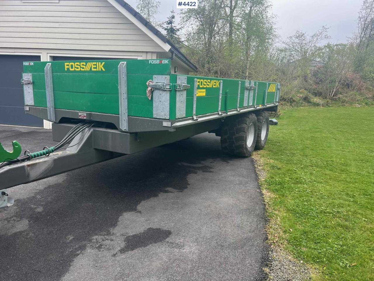 2024 Foss-Eik 2 axle Dumper trailer for tractor - Reboque basculante agrícola: foto 4 2024 Foss-Eik 2 axle Dumper trailer for tractor - Reboque basculante agrícola: foto 4