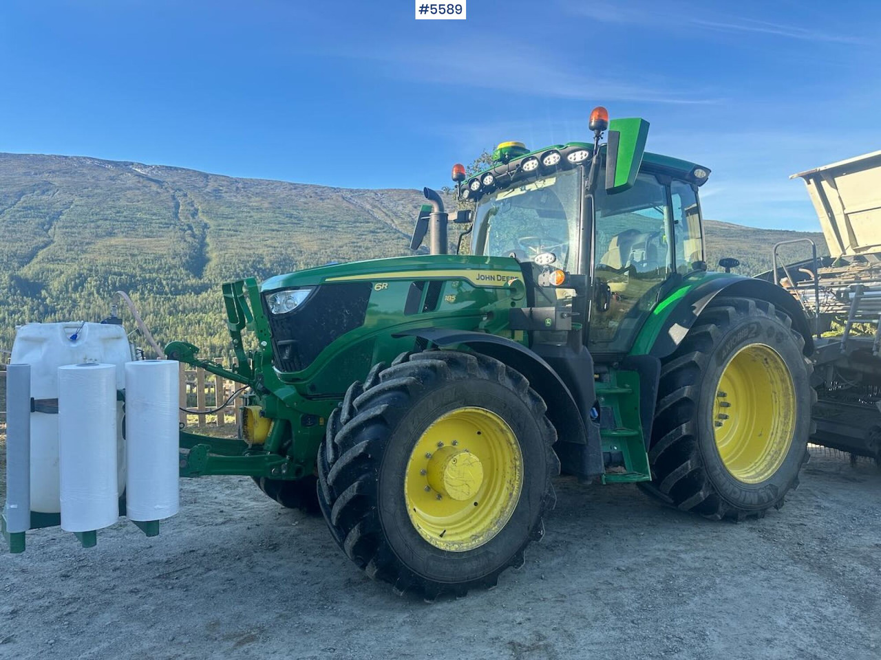 2024 John Deere 6R 185 4x4 tractor w/ front loader, GPS and winter tires. WATCH VIDEO - Trator: foto 3 2024 John Deere 6R 185 4x4 tractor w/ front loader, GPS and winter tires. WATCH VIDEO - Trator: foto 3
