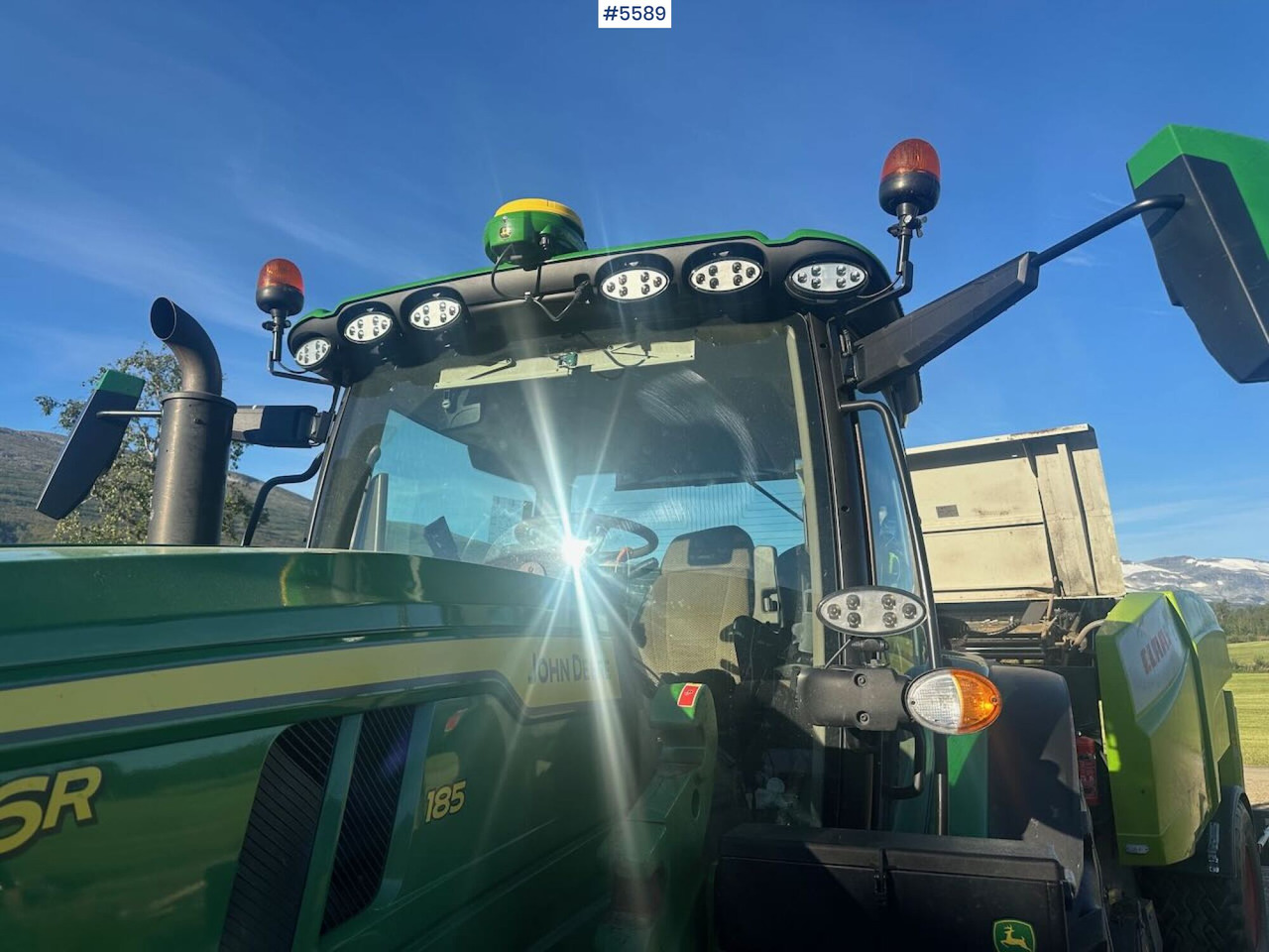 2024 John Deere 6R 185 4x4 tractor w/ front loader, GPS and winter tires. WATCH VIDEO - Trator: foto 4 2024 John Deere 6R 185 4x4 tractor w/ front loader, GPS and winter tires. WATCH VIDEO - Trator: foto 4