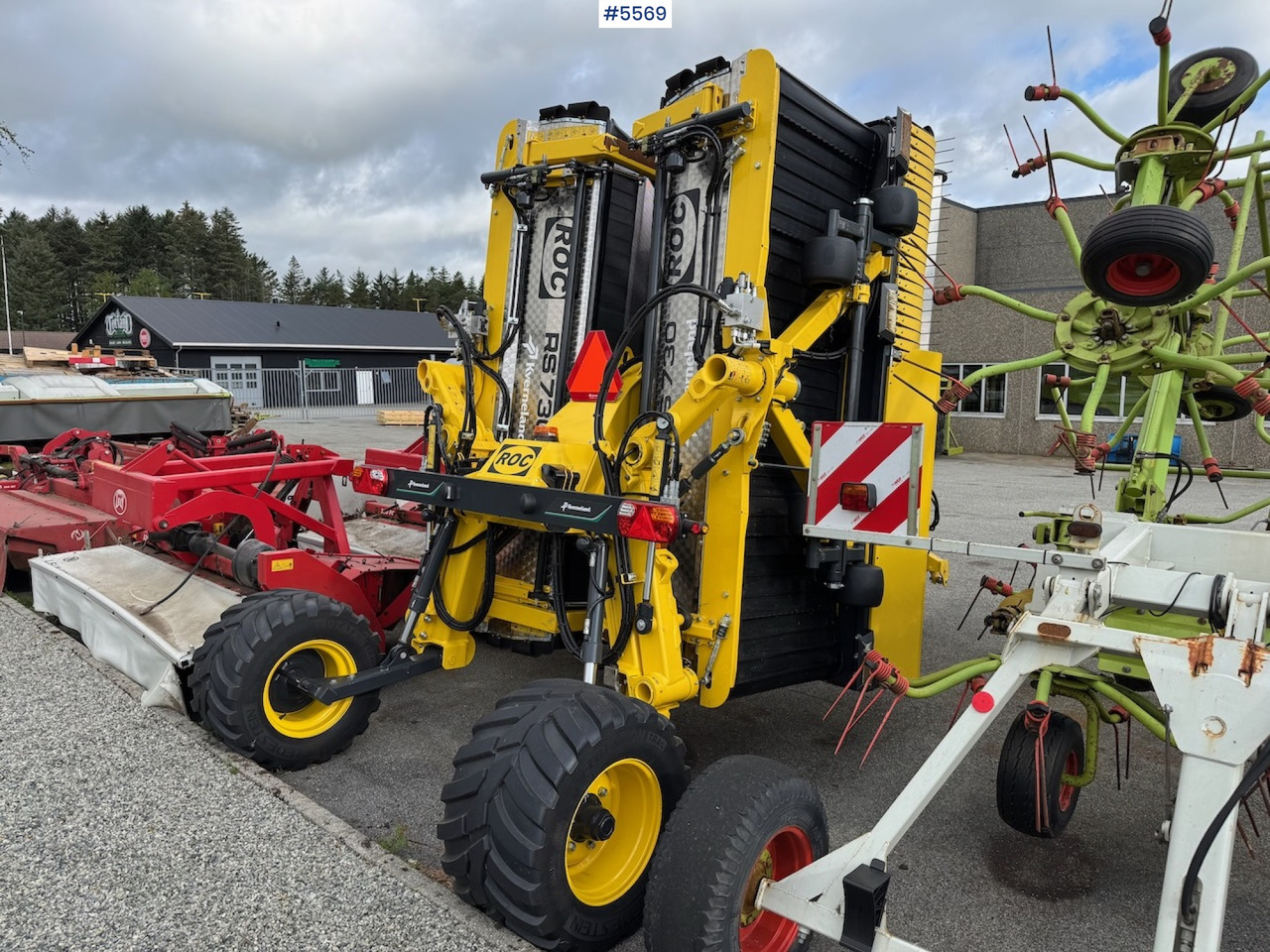 2025 Kverneland ROC Pickup Collector Rake - Máquina para produção de feno: foto 5 2025 Kverneland ROC Pickup Collector Rake - Máquina para produção de feno: foto 5