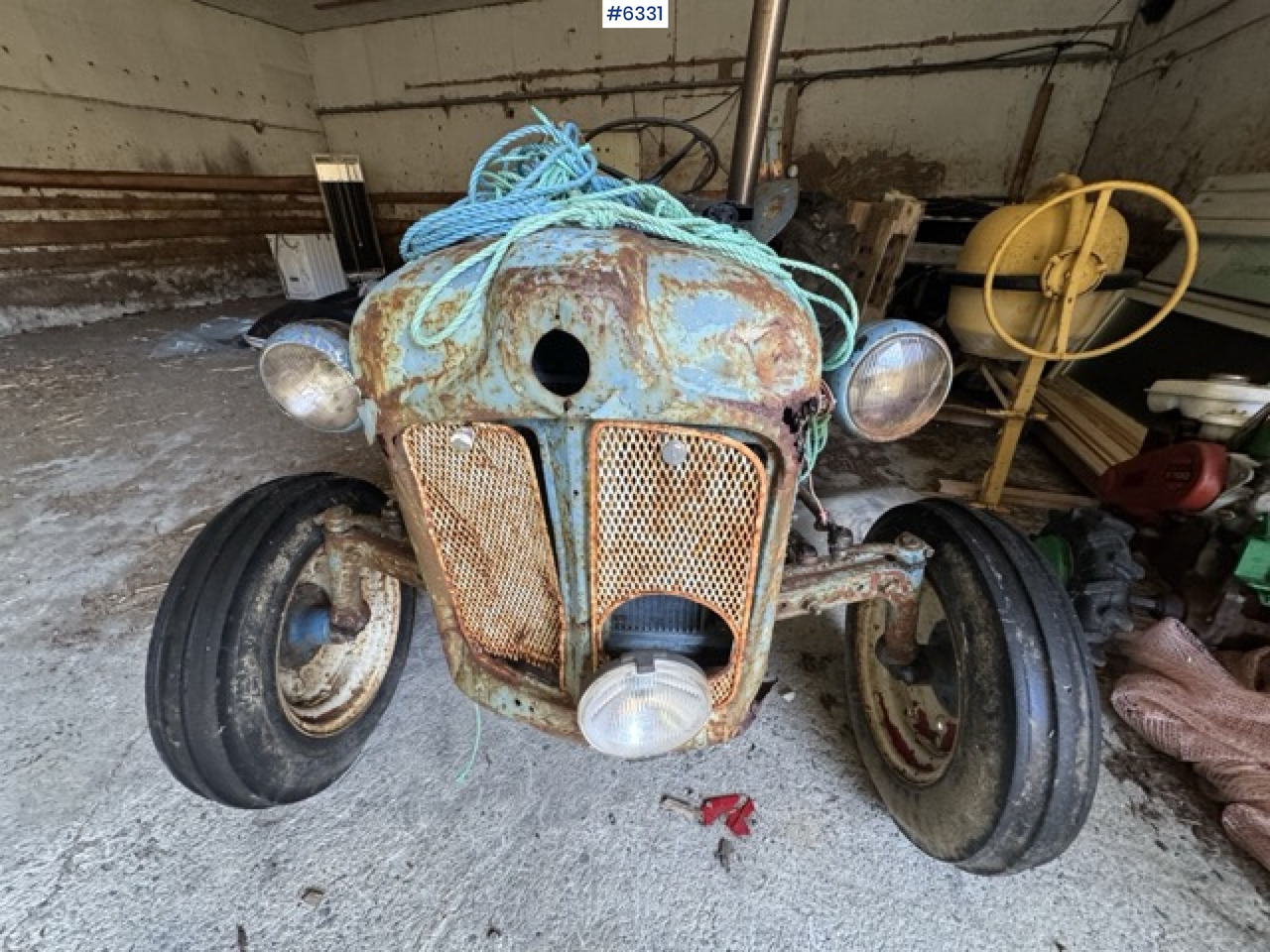 Trator 962 Fordson Dexta ‘Gråtass’ tractor: foto 12 Trator 962 Fordson Dexta ‘Gråtass’ tractor: foto 12