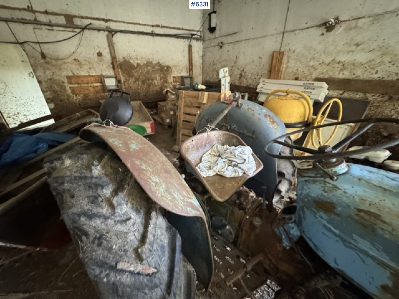 Trator 962 Fordson Dexta ‘Gråtass’ tractor: foto 6 Trator 962 Fordson Dexta ‘Gråtass’ tractor: foto 6