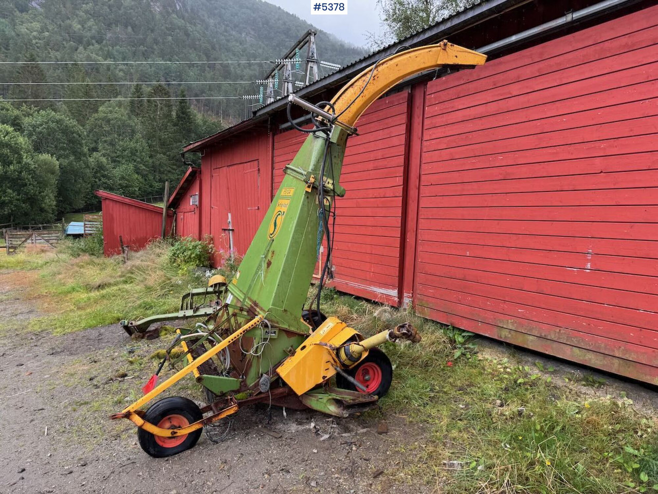 English: Serigstad FS 134 Forage Harvester with Frame - Máquina para produção de feno: foto 2 English: Serigstad FS 134 Forage Harvester with Frame - Máquina para produção de feno: foto 2