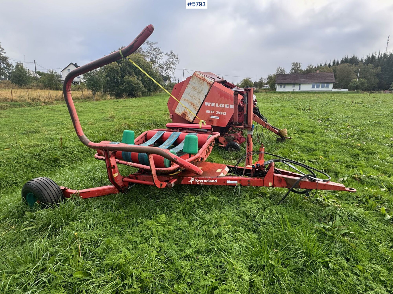 Kverneland un 7335. Partially rep.object - Máquina para produção de feno: foto 4 Kverneland un 7335. Partially rep.object - Máquina para produção de feno: foto 4