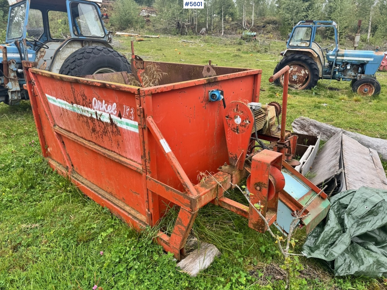 Orkel F3 Feeder + Parts Machine - Máquina para produção de feno: foto 4 Orkel F3 Feeder + Parts Machine - Máquina para produção de feno: foto 4