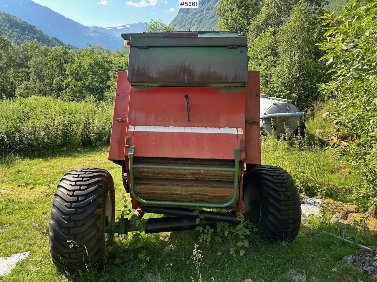 Orkel GP 1200 round baler. - Máquina para produção de feno: foto 5 Orkel GP 1200 round baler. - Máquina para produção de feno: foto 5
