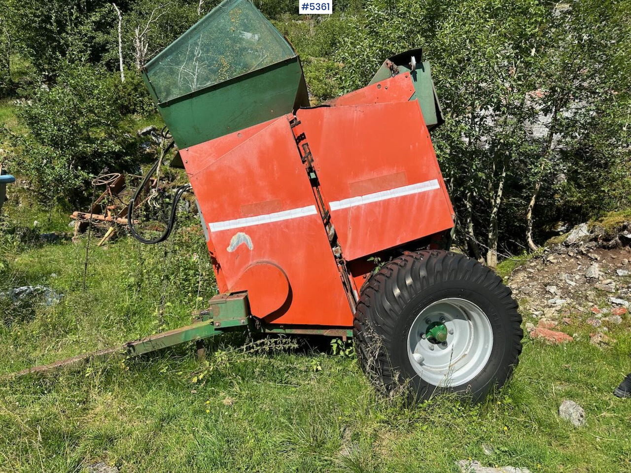 Orkel GP 1200 round baler. - Máquina para produção de feno: foto 3 Orkel GP 1200 round baler. - Máquina para produção de feno: foto 3