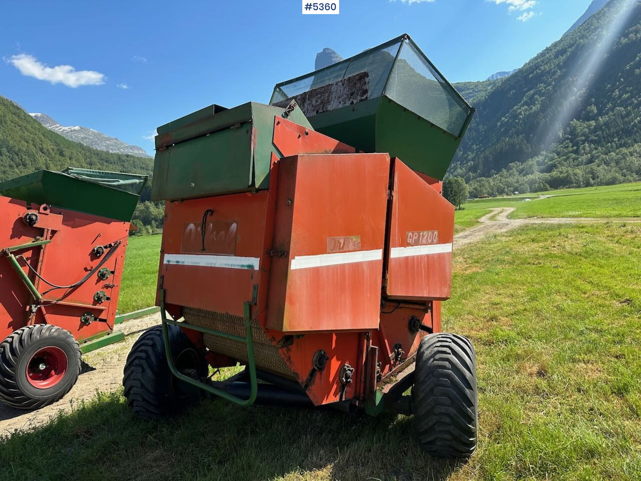 Orkel GP 1200 roundballer - Máquina para produção de feno: foto 1 Orkel GP 1200 roundballer - Máquina para produção de feno: foto 1