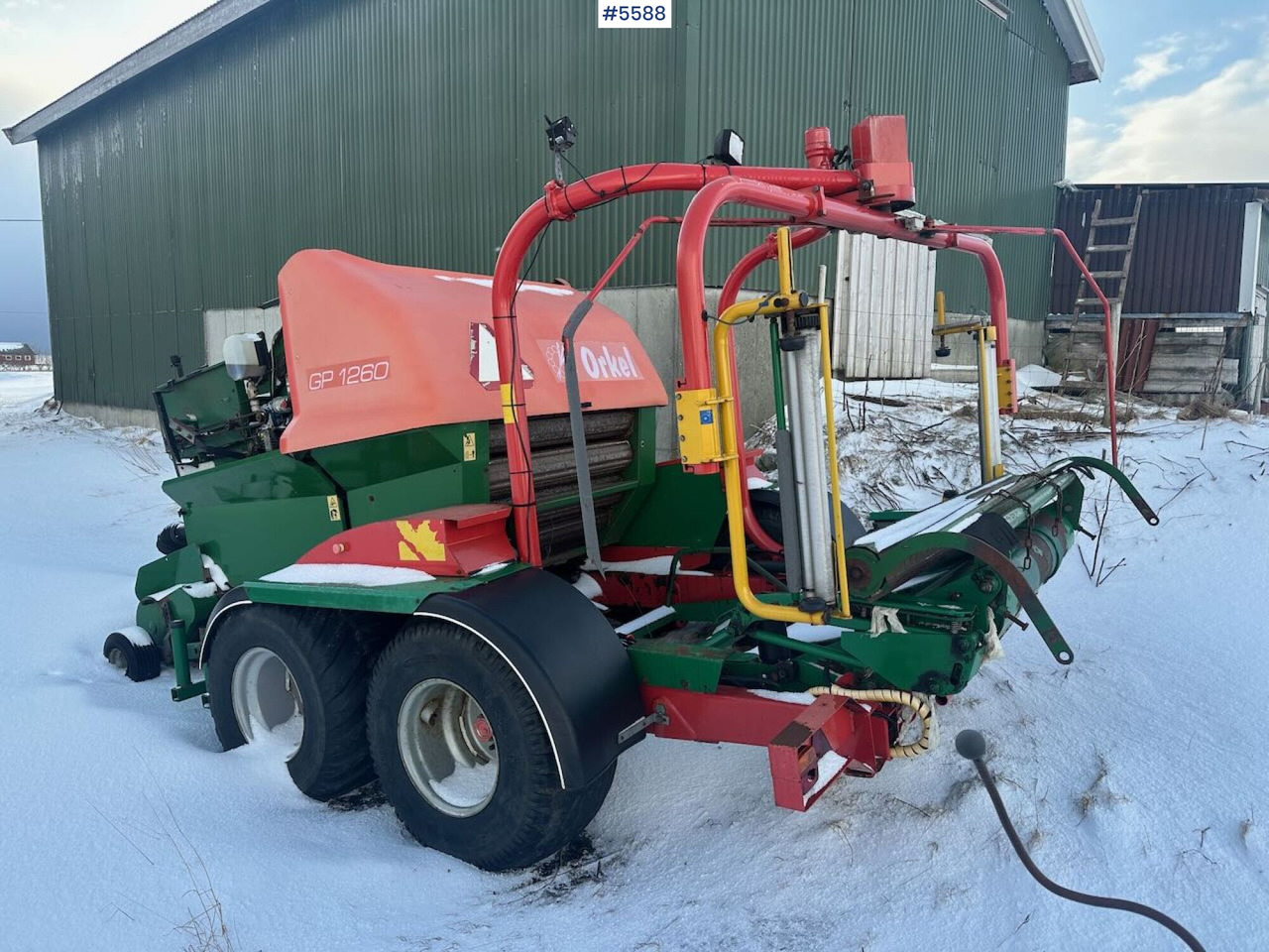 Orkel GP 1260 round baler – repair project - Máquina para produção de feno: foto 5 Orkel GP 1260 round baler – repair project - Máquina para produção de feno: foto 5