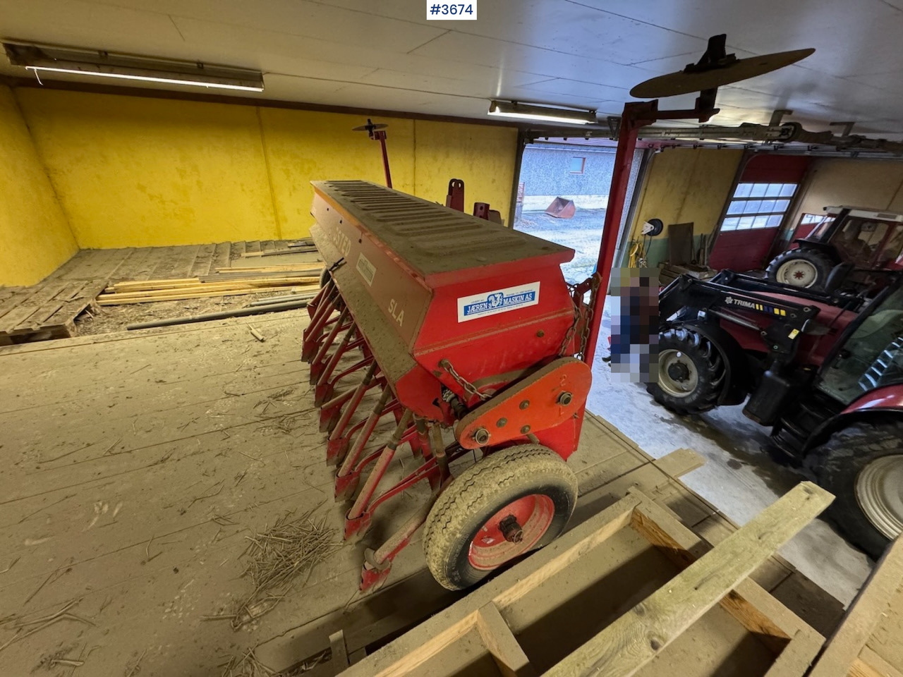 Stengsted SLA 2.5M 21R Seeding machine - Semeadeira: foto 4 Stengsted SLA 2.5M 21R Seeding machine - Semeadeira: foto 4