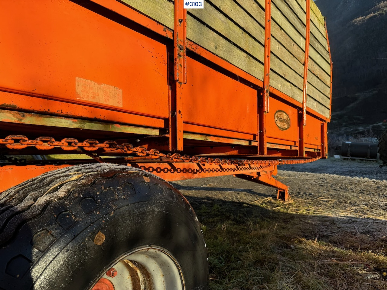 Máquina para produção de feno Underhaug Forage wagon: foto 12